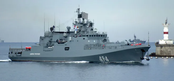 Rus firkateyni Suriye’ye gidiyor