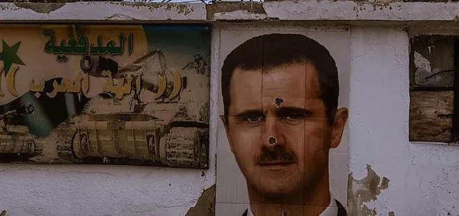 Devrik Baas rejiminin Kasyun Dağı’ndaki kışlası görüntülendi! Yeni yönetimin güçleri talim yapıyor