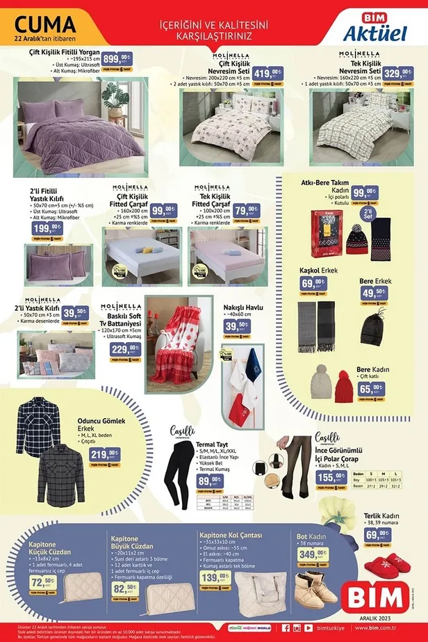 29 Aralık BİM aktüel ürünler kataloğu: 4K Smart Nanocell Tv, Buharlı Ütü, Yüzey Temizleyizi Mop, Airfryer uygun fiyata satışta