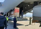 Türkiyenin tıbbi yardım paketi taşıya uçağı Kuzey Makedonya ve Kosovaya indi