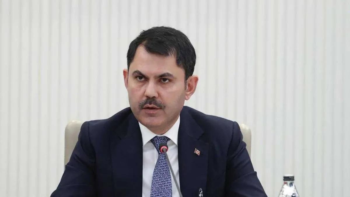 Çevre, Şehircilik ve İklim Değişikliği Bakanı Murat Kurum: Saatte 23 günde 550 konut yapılıyor