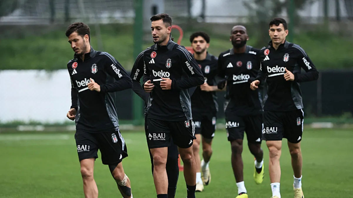 Beşiktaş Eintracht Frankfurt maçının hazırlıklarına başladı