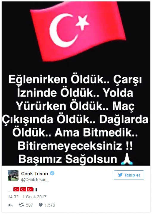 Cenk Tosun: Bitiremeyeceksiniz - 1