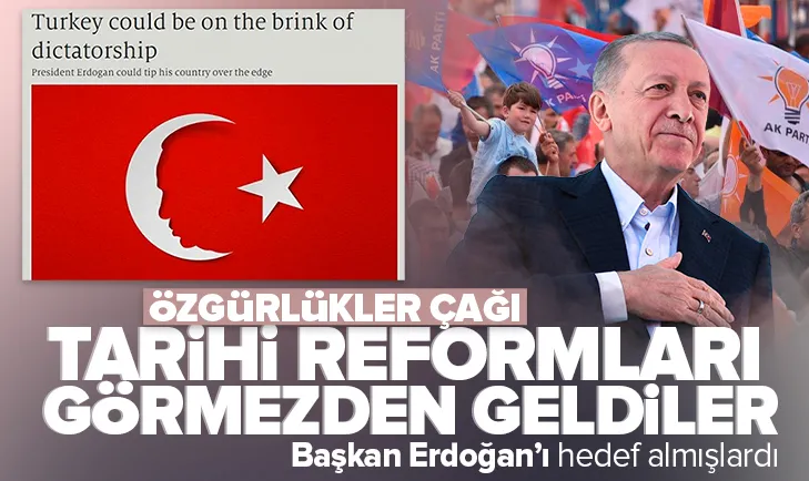 Tarihi reformları görmezden geldiler!