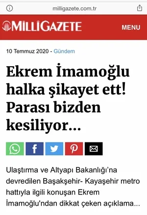 Bu da yalan! Bakanlık; İBB’den herhangi bir kesinti veya tahsilat yapmamış