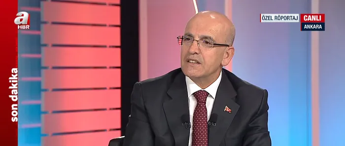 Hazine ve Maliye Bakanı Mehmet Şimşek A Haber'e özel açıklamalarda bulundu