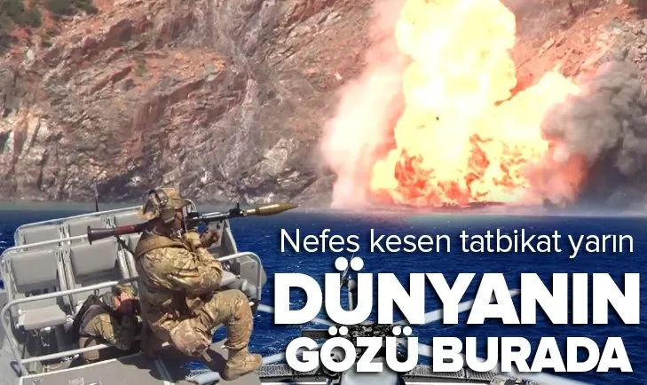 Son dakika | DENİZKURDU-2021 Tatbikatı yarın başlıyor! Dünyanın gözü burada olacak
