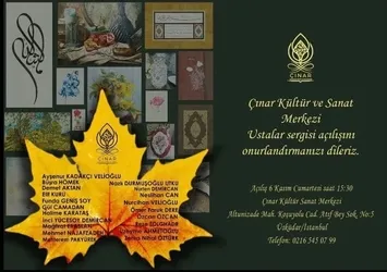 Çınar Kültür ve Sanat Merkezi'nde "Ustalar" sergisi