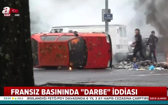 Fransız basınında darbe iddiası