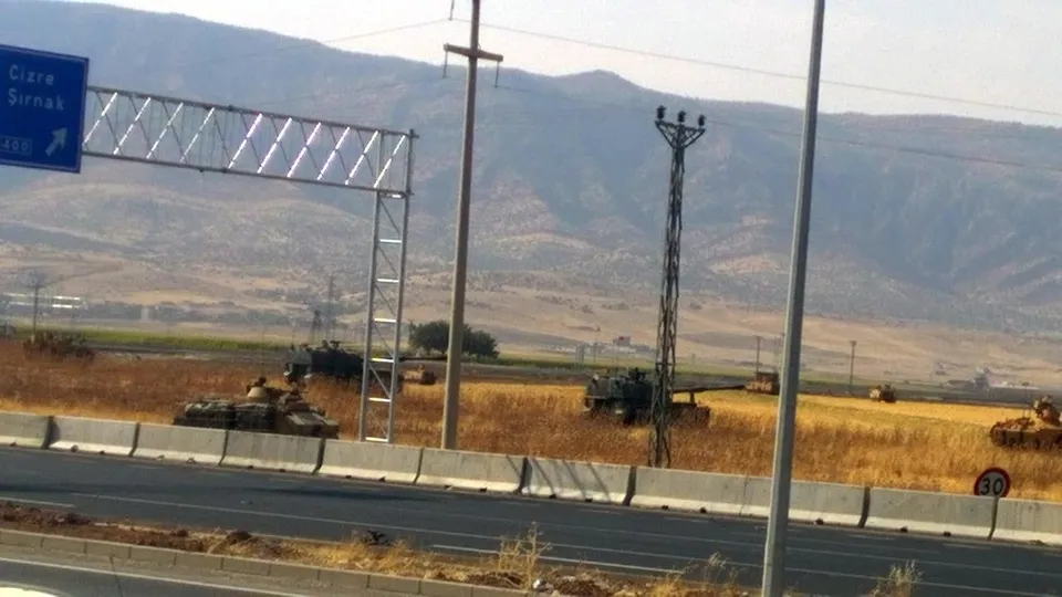 TSK'dan Silopi-Habur bölgesinde tatbikat