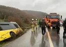 İETT otobüsü devrildi! Yaralılar var