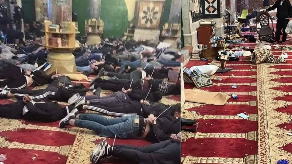 İşgalci İsrail'den Mescid-i Aksa'ya bir baskın daha! Müslümanlara zulüm devam ediyor