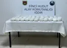 Hudut hattında ele geçirildi! Tam 31,5 kilo