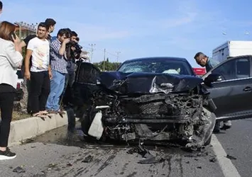 Bahçeli’nin konvoyunun geçişi sırasında kaza