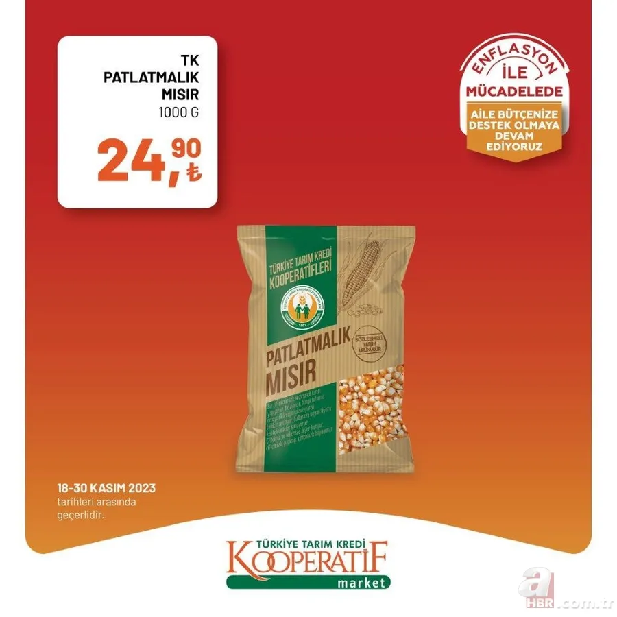 Tarım Kredi Market Kasım indirimleri bitiyor! Tost peyniri, sıvı deterjan, tuvalet kağıdı, domates salçası ve dana kıyma kaç TL’ye satılıyor? 12