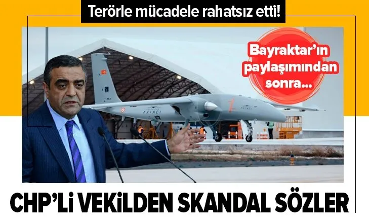 CHP'li vekil Sezgin Tanrıkulu AKINCI TİHA'dan rahatsız oldu: Bir kez düşünün derim
