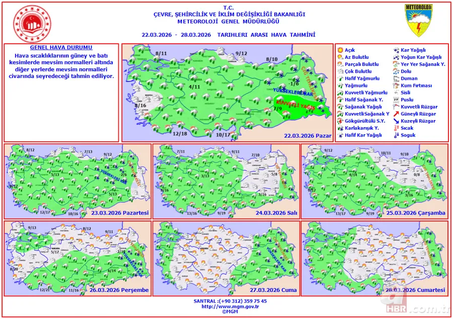 Meteoroloji'den kritik uyarı: 10 il için sarı kodlu sağanak ve kar alarmı! 5