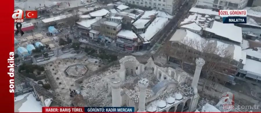 Görüntüler Malatya'dan... A Haber drone kamerası ile kayda alındı! İşte BÜYÜK YIKIM 22