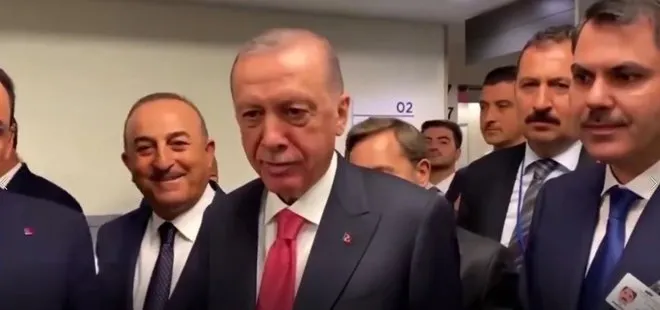 Başkan Erdoğan’ın Reuters muhabirine cevabı gündem oldu: O Biden ben de Erdoğan