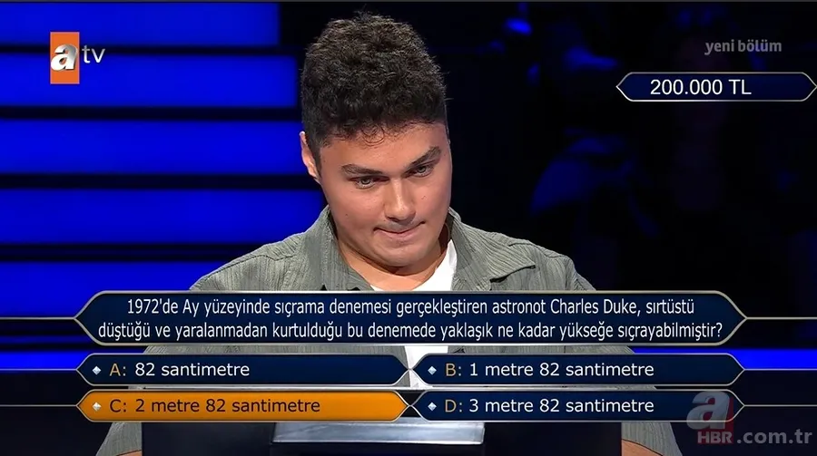 Milyoner’de heyecan dorukta! Tek seferde ne kadar yukarı sıçrarsın? 9