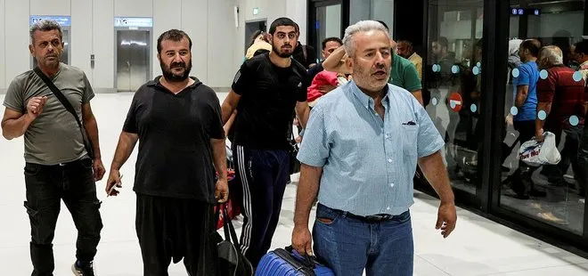 Sudan’dan askeri uçakla tahliye edilen 170 Türk vatandaşı Türkiye’ye geldi