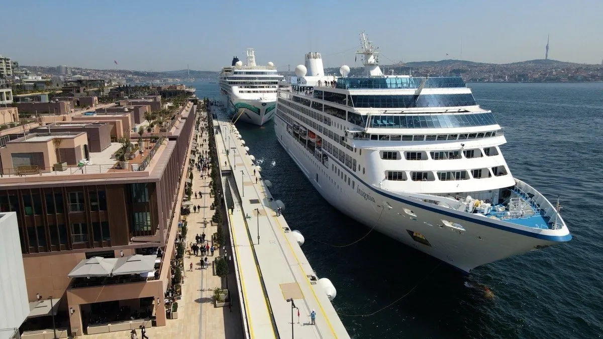 Kruvaziyer turizmin rotası Kuşadası