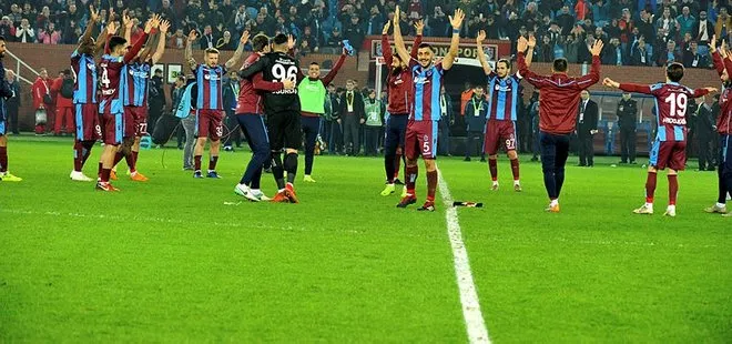 İç saha lideri Trabzonspor