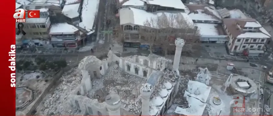 Görüntüler Malatya'dan... A Haber drone kamerası ile kayda alındı! İşte BÜYÜK YIKIM 23