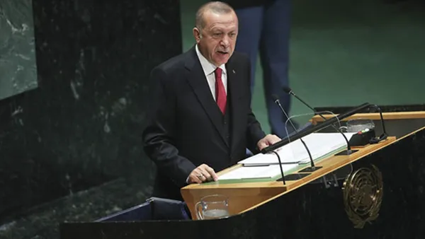 Başkan Recep Tayyip Erdoğan’ın yıllar önce gösterdiği Filistin-İsrail haritası güncellendi! İşte o tarihi konuşma