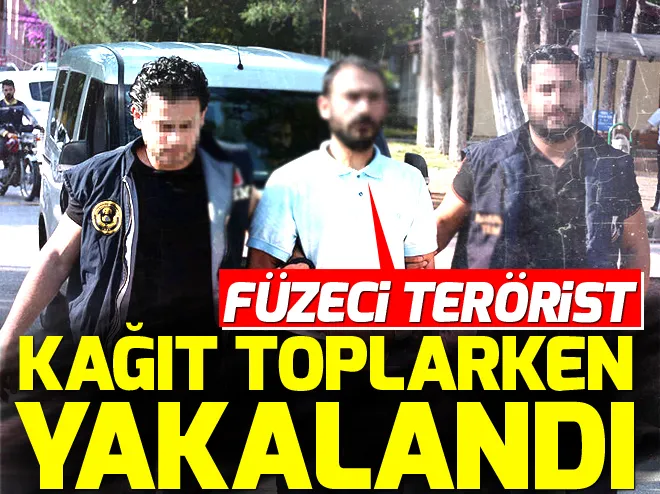 DEAŞın füzecisi Adanada atık toplarken yakalandı
