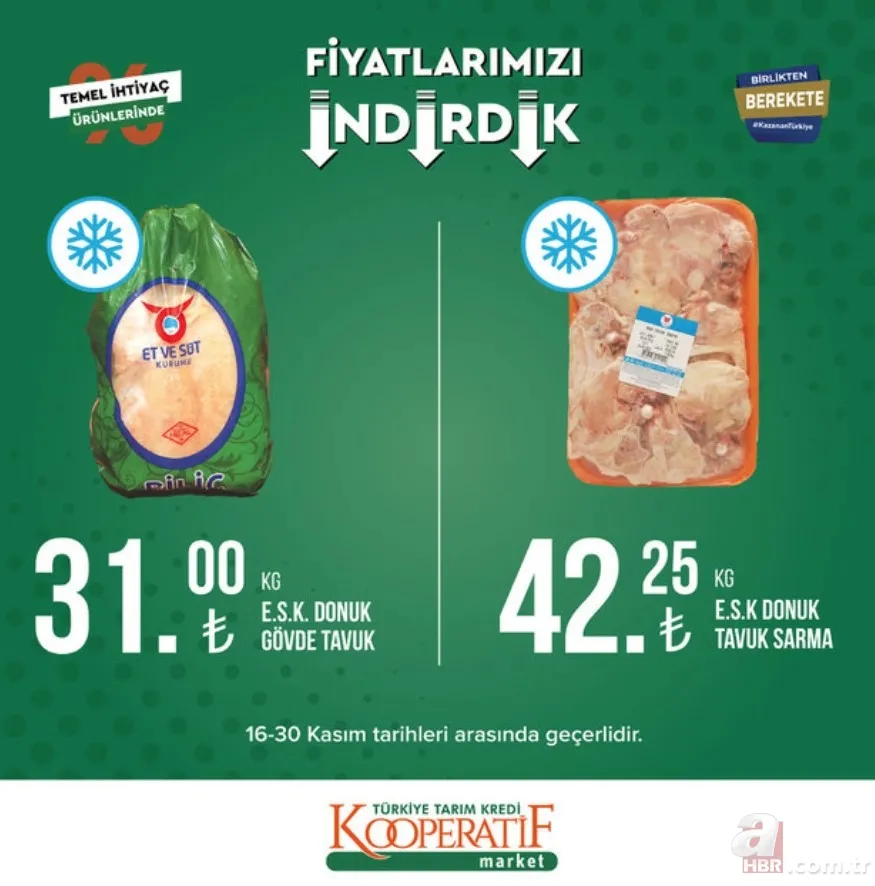 Böyle indirim görülmedi! TARIM KREDİ MARKET AKTÜEL ÜRÜNLER | ÇAY, TOZ ŞEKER, YAĞ fiyatlarında büyük kampanya başladı! 6