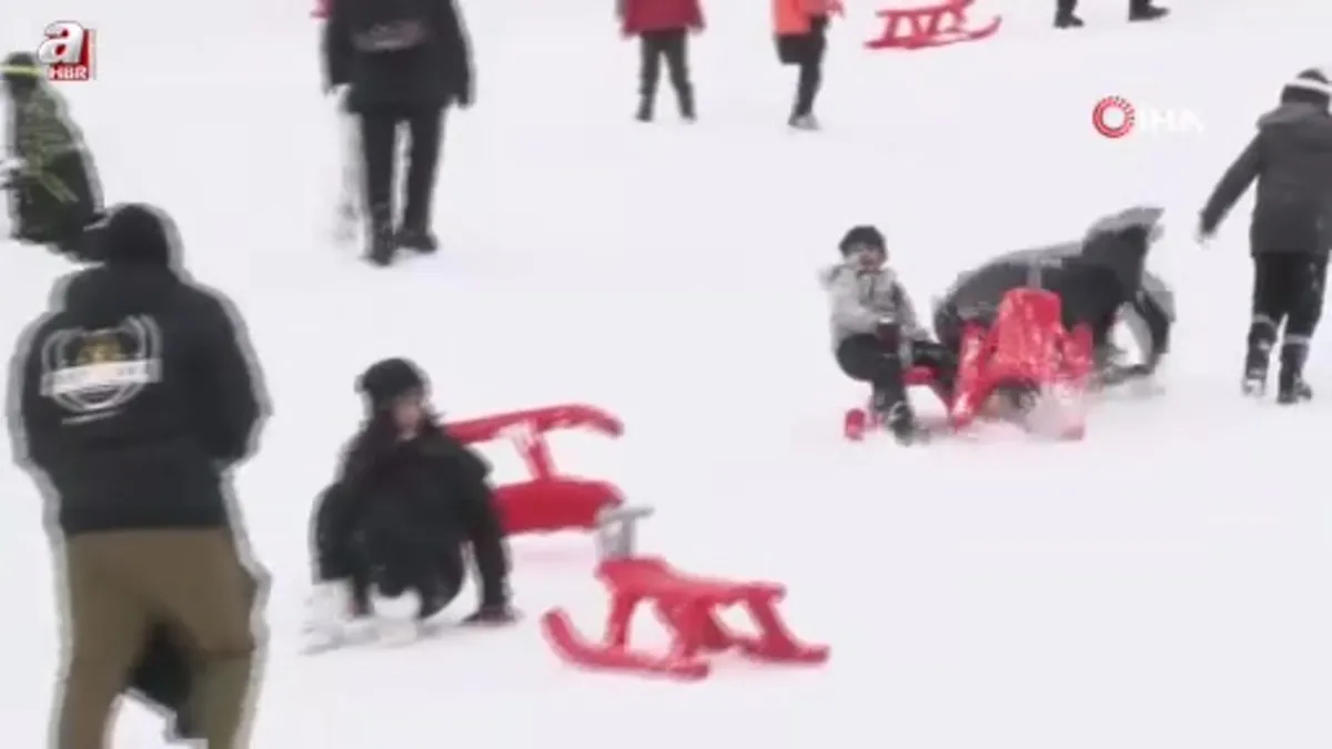 Uludağ’da pistler doldu