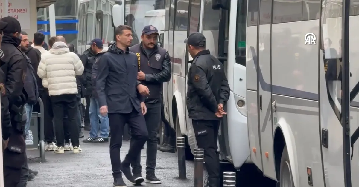 Mert Hakan Yandaş… Zorbay Küçük… Murat Sancak… Metehan Baltacı… "Futbolda bahis" soruşturmasında gözaltına alınan 37 şüpheli adliyede