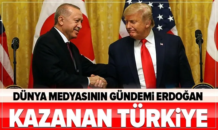 Dünya medyasının gündemi Cumhurbaşkanı Erdoğan! Kazanan Türkiye