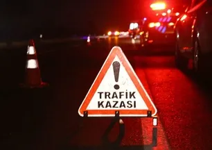 Denizli'de pikap ağaca çarptı! 1 ölü 1 yaralı