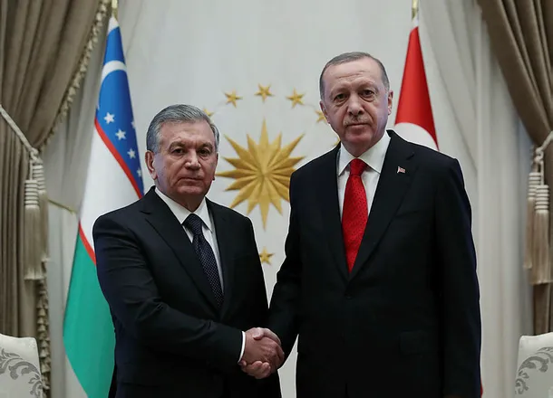 Son dakika: Özbekistan Cumhurbaşkanı Şevket Mirziyoyev Ankara’da! Başkan Erdoğan resmi törenle karşıladı