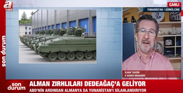 ABD’den sonra Almanya da Yunanistan’ı silahlandırıyor! Dedeağaç’a zırhlılar gidecek