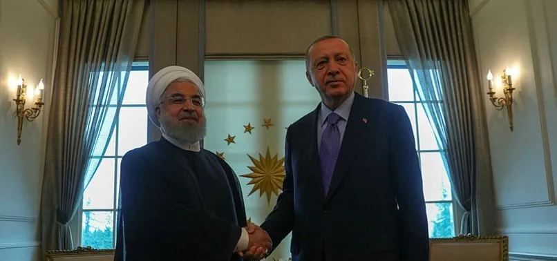 Başkan Erdoğan'ın İran Cumhurbaşkanı Ruhani ile görüşmesi sona erdi