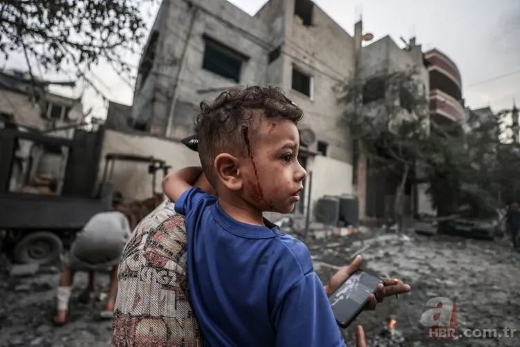 İsrail'den sivil Filistinlilere katliam! Çocuklara bombalarla saldırı! Bu sabah Gazze'den gelen görüntüler kahretti 7