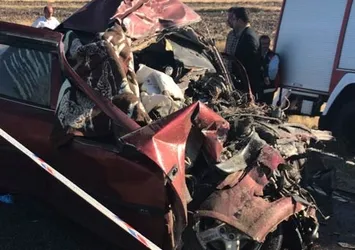 Çorum'da katliam gibi kaza!