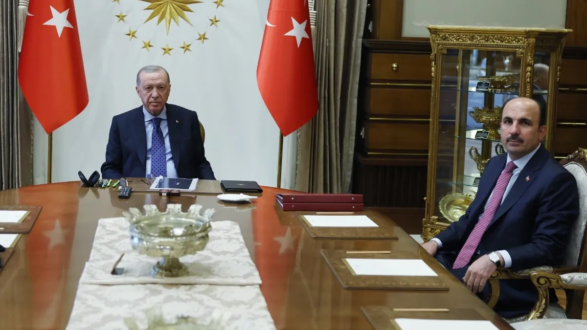 Başkan Erdoğan Konya Büyükşehir Belediye Başkanı Altay'ı kabul etti