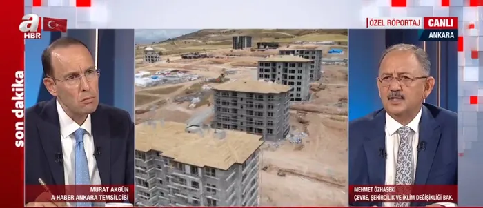 Çevre, Şehircilik ve İklim Değişikliği Bakanı Mehmet Özhaseki A Haber’de açıkladı! İstanbul’a özel dönüşüm yasası geliyor