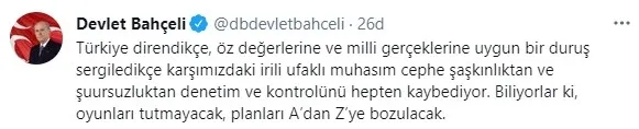 MHP Genel Başkanı Devlet Bahçeli'den son dakika açıklamaları: Alman Sol Partisi’nin Kandil ve Pensilvanya’yla bağı... - 2