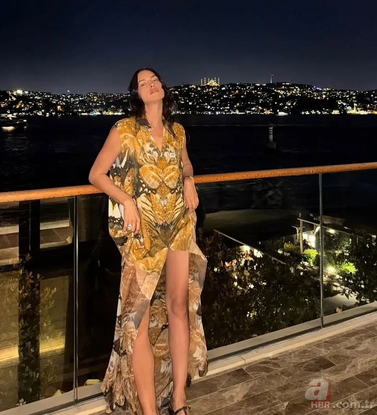 Irina Shayk İstanbul'da! Yerebatan Sarnıcı'ndaki pozu sosyal medyayı salladı 6