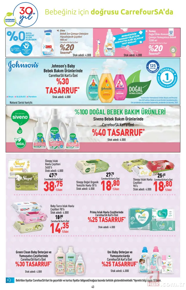 CarrefourSA 26 Eylül indirim kataloğu yayınladı! Carrefour’da bu hafta yüzlerce ürün için indirim başladı! 23
