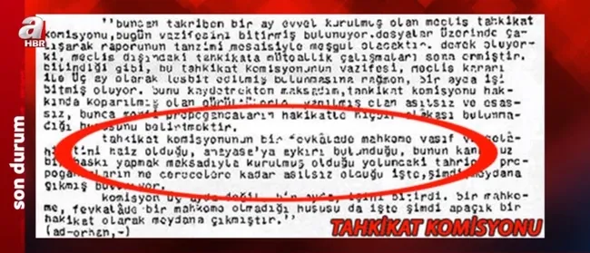 Darbe söylemi yapan İlker Başbuğ’u yalanlayan belge! Sabah Ankara temsilcisi Okan Müderrisoğlu yorumladı