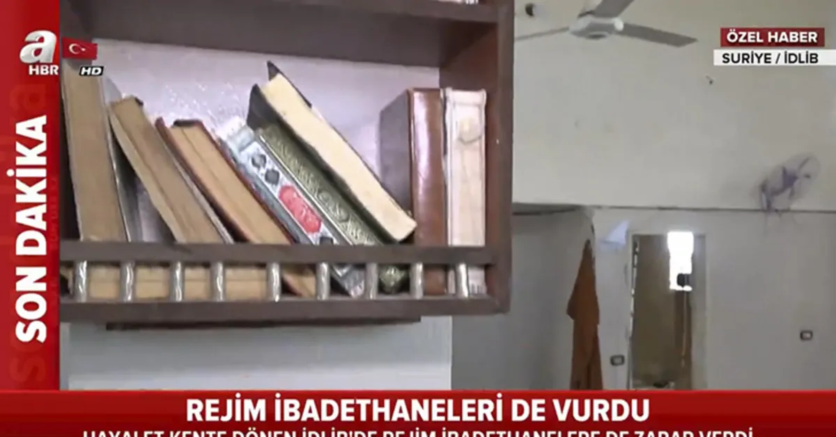 Esad rejimi ibadethaneleri de vurdu! İdlib'de son durum ne? |Video