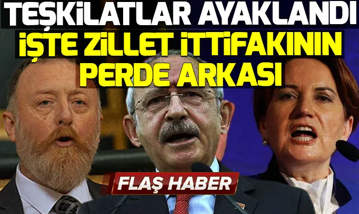 CHP, HDP, İP ve Saadet Partisi ittifakında rezalet!
