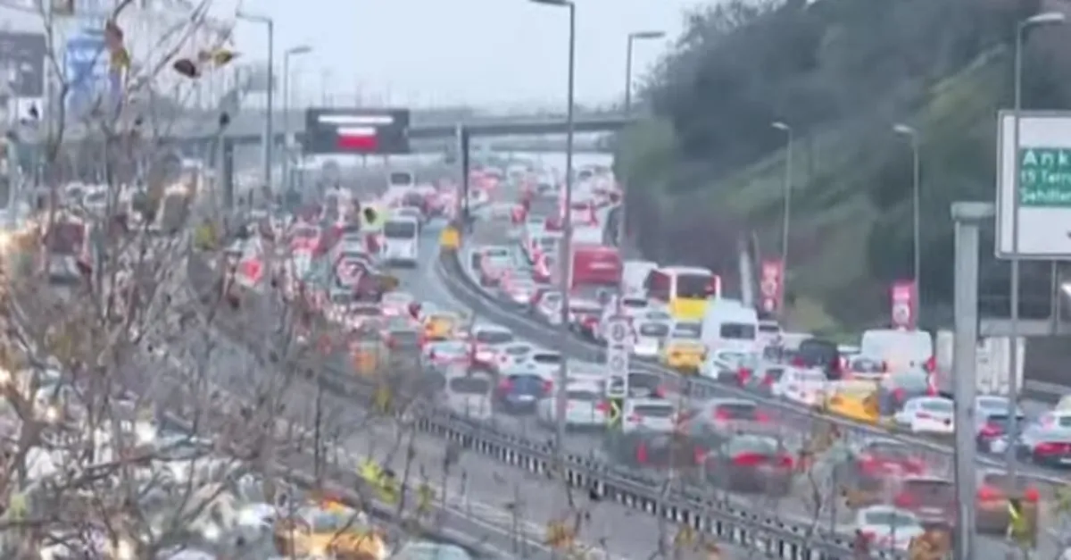 İstanbul trafiğinde son durum