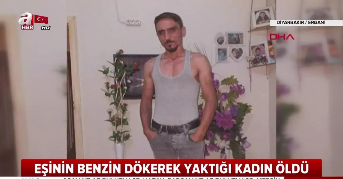 Esinin Benzin Dokerek Yaktigi Kadindan Aci Haber Ahaber Video Izle
